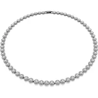 Swarovski 'Una' Damen-Halskette aus Metall - Schwarz 5681057