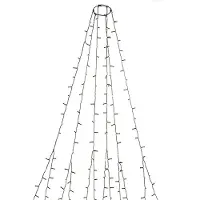 Konstsmide Weihnachtsbeleuchtung LED Baummantel 450 bernsteinfarbene Dioden