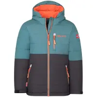 TROLLKIDS Ski-/ Snowboardjacke "Hemsedal" in Blau/ Schwarz - 110