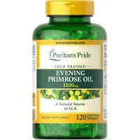 Puritan's Pride Nachtkerzenöl 1300 mg mit GLA 120 Schnellfreisetzende Weichkapseln