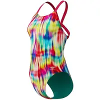 Speedo Fl Printed Leaderback Badeanzug