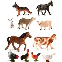 Miniland Tierfiguren Bauernhof 11 Einheiten