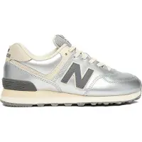 New Balance Damen Sneaker Wl574 D - Zilver - Größe 37,5