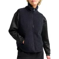 Jack Wolfskin - Women's High Curl Vest - Fleeceweste Gr S schwarz