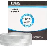 Nanocable Cat 5e Utp Starre Netzwerkkabelrolle 100 M
