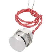 APEM PBAR2AF0000 Piezotast 24 V DC/AC 0.2 A 1 x Off/(On) Tastende IP69K 1 stk