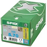 Spax Fassadenschraube, Teilgewinde, Linsensenkkopf, T-STAR plus T20, CUT-Spitze, Edelstahl rostfrei A2