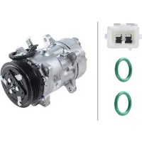 Hella Klimakompressor 12 V Ø 119 mm Thermo-Expertise für u.a. CITROËN JUMPER