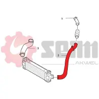 Seim Ladeluftschlauch 981806