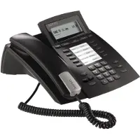 AGFEO ST 22, IP-Telefon, Schwarz, Kabelgebundenes Mobilteil, Tisch/Wand, 2 Zeilen, 1000 Eintragungen