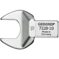 Gedore Mauleinsteckwerkzeug 7118-22 SW 22mm 14x18mm CV-Stahl