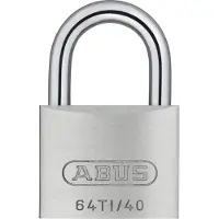 ABUS 64ti/50hb80 Titalium 8 Mm Padlock Silber