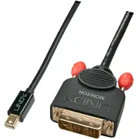 Lindy 41953, 3 m, Mini DisplayPort, DVI-D, Männlich, Männlich, 1920 x 1200 Pixel