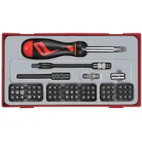 Teng Tools Screwdriver set with interchangeable blades 74 pieces (14403-0103)