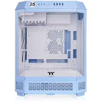 Thermaltake The Tower 600 Hydrangea Blue, Midi Tower, PC, Blau, ATX, micro ATX, Mini-ITX, SPCC, Gehärtetes Glas, Gaming
