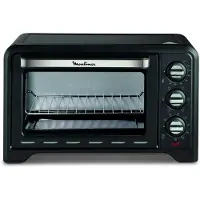 Moulinex Optimo, 19 l, Schwarz, Drehregler, 740 W, 1380 W, 245 mm