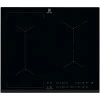 Electrolux EIV634, Schwarz, Integriert, 60 cm, Zonen-Induktionskochfeld, Glas, 4 Zone(n)