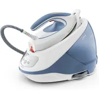 Calor SV9202C0, Trocken- & Dampfbügeleisen, Durilium AirGlide Autoclean soleplate, 1,6 m, 520 g/min, Blau, Weiß, 130 g/min
