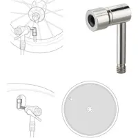 Topeak Ventiladapter Pressure-Rite Presta