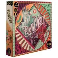 Iello Reiner Knizia Kartenspiel Königlicher Besuch – Kompaktes Format, Englisch, für 2 Spieler