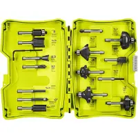 Ryobi RAKRBS15 Set mit 15 Holzschneidern
