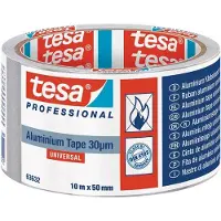 TESA Alu. Tape With Liner 30 Mic 10Mx50mm