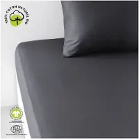 TODAY Fitted Bottom Sheet TODAY Schwarz - 180 x 200 cm