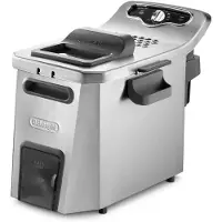 De'Longhi De’Longhi PremiumFry FZ 44851 Elektrische Fritteuse Semi-Professional 5 l, 3200 W, Edelstahl