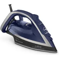 Calor FV6846C0, Trocken- & Dampfbügeleisen, Durilium Airglide Bügelsohle, 260 g/min, Blau, 50 g/min, 2800 W