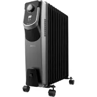 Cecotec ReadyWarm 11000 Space 360º Black, Infrarot-Heizlüfter, Öl, Drinnen, Flur, Schwarz, 2500 W