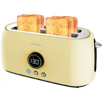 Cecotec Vertikaler Classictoast 15000 Gelb Extra Doppel-toaster