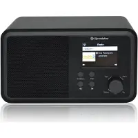 Roadstar IR-390D+BT/BK Internet Radio Wi-Fi und Digitales DAB/ DAB+/ FM, Bluetooth, USB, Fernbedienung Schwarz