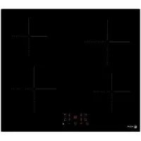 Fagor FTV460C, Schwarz, Integriert, 59 cm, Keramik, Glas, 4 Zone(n)