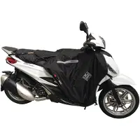 Tucano Urbano Beinschutz Termoscud Schwarz R224X div.Piaggio Beverly 300 310 400 schwarz