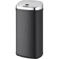 Kitchen Move Automatikeimer 42l schwarz/edelstahl BAT-42LS02A BLACK SS