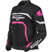 Furygan Mystic Evo Vented Jacke Schwarz M Damen Schwarz M