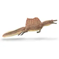 Collecta Handbemalte Spinosaurus-Dinosaurierfigur schwimmend mit beweglichem Kiefer
