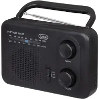 Trevi 0RA7F6400, Tragbar, Analog, AM, FM, 87,5 - 108 MHz, 530 - 1600 kHz, 0,7 W