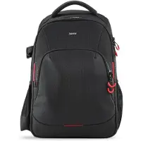 Hama Rucksack Ohio 190 Schwarz/Rot