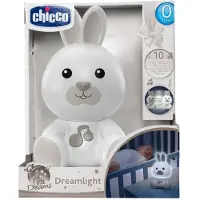 Chicco Nachtlicht Hase 3in1 mit Musik für Kinder