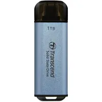 Transcend ESD300C, 1 TB, USB Typ-C, 1050 MB/s, Blau