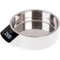 Adler AD 3166, Elektronische Küchenwaage, 5 kg, 1 g, Edelstahl, Edelstahl, Arbeitsplatte