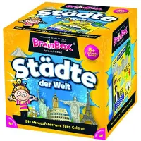 Sonstige Verlage BrainBox Cities of the World, Kartenspiel, Lernen, 8 Jahr(e), Familienspiel