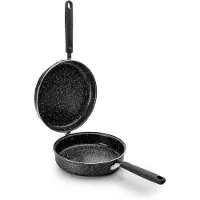 Ibili Natura Tortilla 441020 Bratpfanne, 20 cm max. Durchmesser, Aluminium, Induktionsherd-geeignet, Antihaftbeschichtung