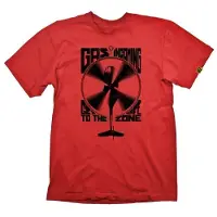 Difuzed Call of Duty: Warzone T-Shirt "Gas Incoming" Red