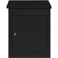 MonsterShop Anti-Diebstahl Paketkasten - Schwarz