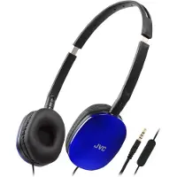 JVC HA-S160M-AU, Kabelgebunden, Anrufe/Musik, 12 - 24000 Hz, 66 g, Kopfhörer, Blau