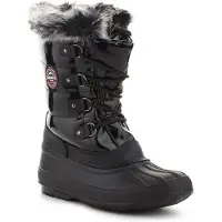 Geographical Norway Damen-Winterstiefel EU 36, Schwarz