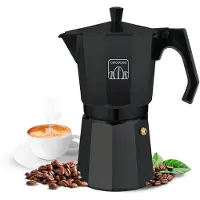 Cecotec Italienische Kaffeemaschinen Mokclassic 1200 Black
