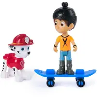 Ryhmä Hau PAW Patrol Hero Pups – Actionfigurenset mit Marshall Hundefigur, Danny X Figur und Skateboard, 3 Jahr(e), Paw Patrol, Mehrfarbig